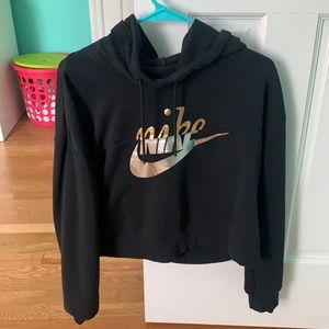 Nike cropped sweatshirt